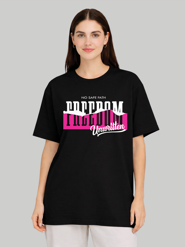 Freedom Unwritten Oversized T-Shirt