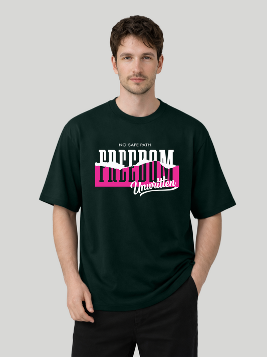 Freedom Unwritten Men’s Oversized T-Shirt