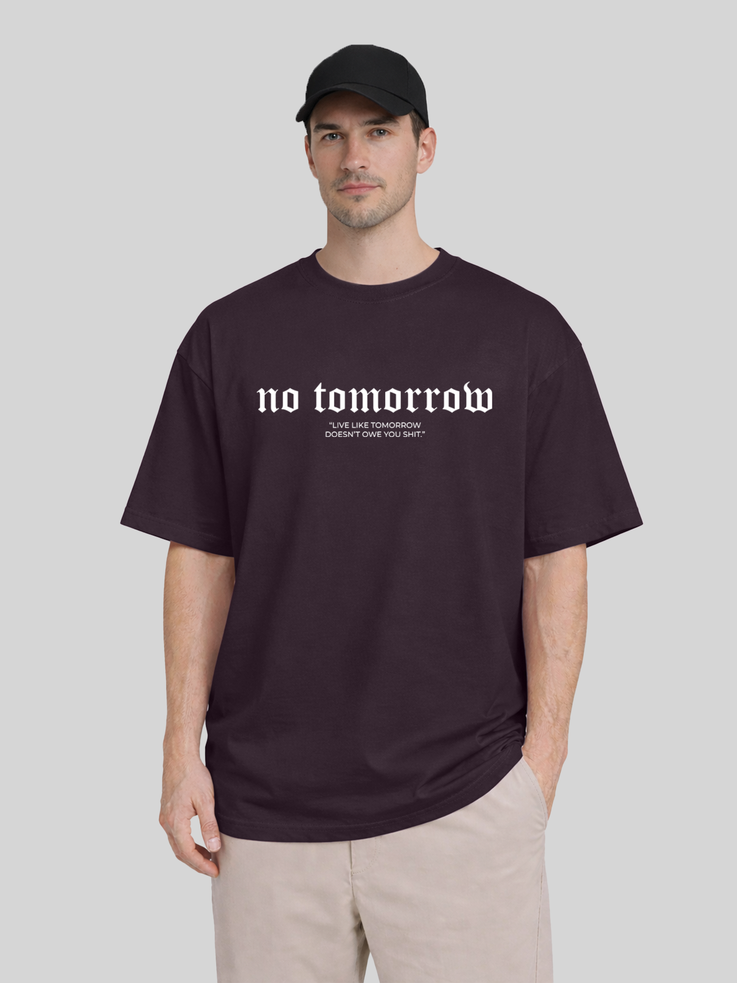 No Tomorrow Oversized T-Shirt