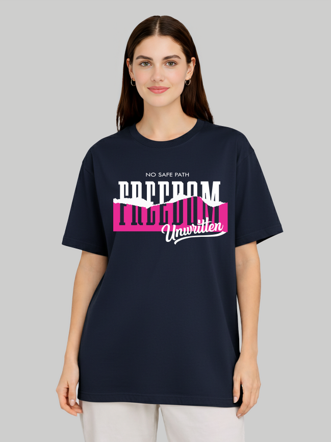 Freedom Unwritten Oversized T-Shirt