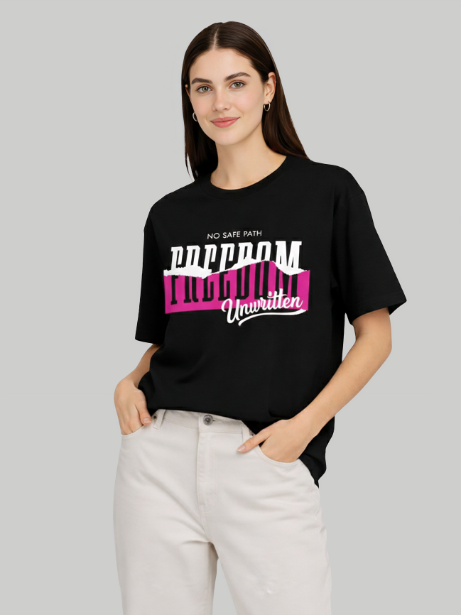 Freedom Unwritten Oversized T-Shirt