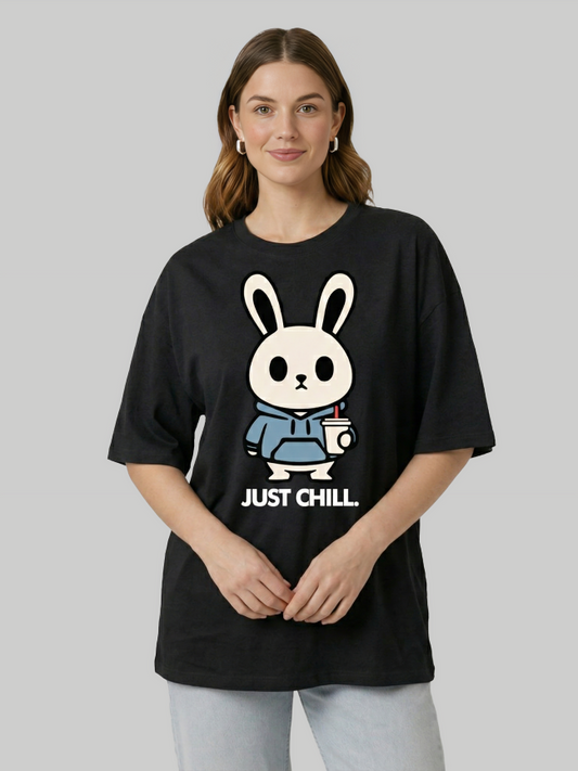 Chill Bunny Graphic Tee - ninthclause