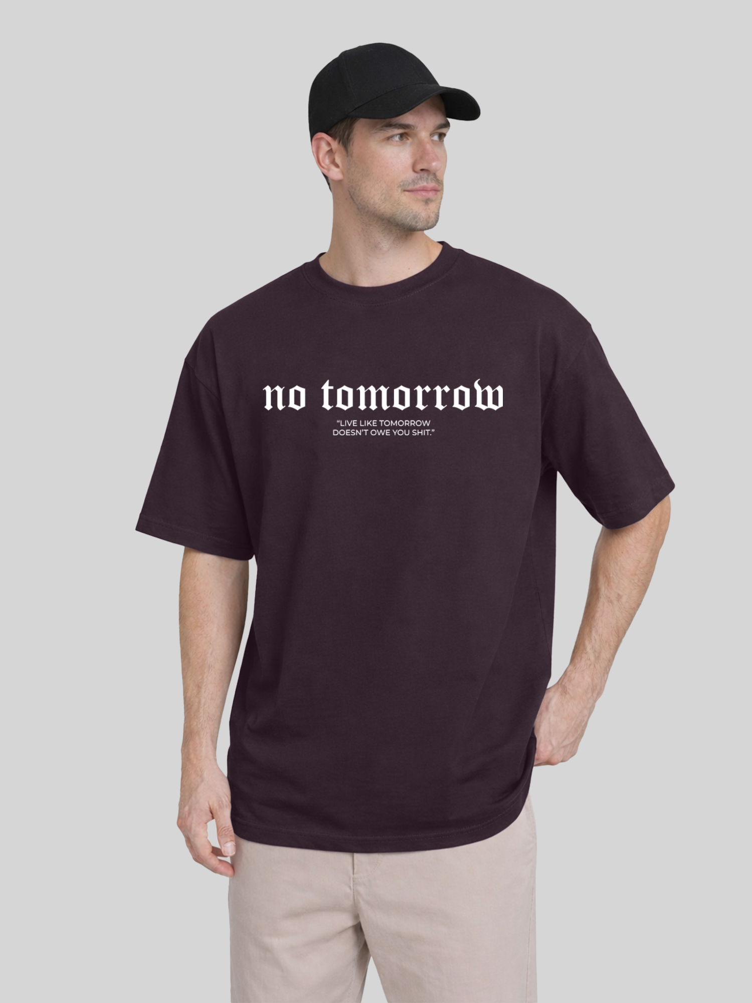 No Tomorrow Oversized T-Shirt
