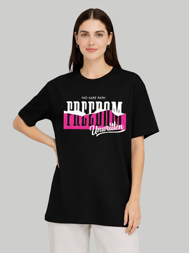 Freedom Unwritten Oversized T-Shirt