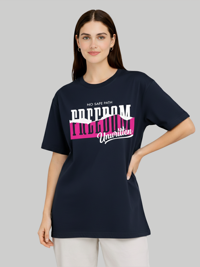 Freedom Unwritten Oversized T-Shirt